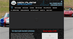 Desktop Screenshot of highplainsraceway.com
